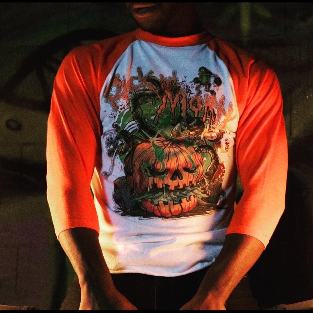 Rick and Morty Raglan